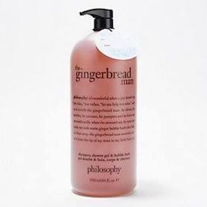Philosophy gingerbread man shower gel